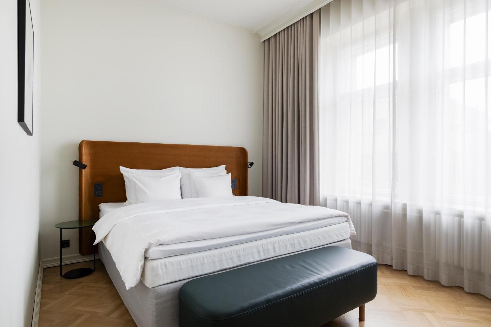 Solo Sokos Hotel Torni هلسنكي المظهر الخارجي الصورة A bedroom at the Hotel